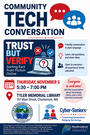 Tech Community Conversation: Trust But Verify- Sorting Fact From Fiction Online