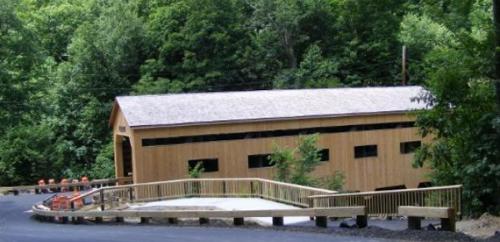 Restored Bissell Bridge and observation deck